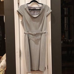 Calvin Klein Drape Top Dress